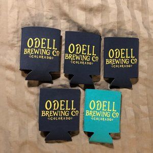Odell Brewing Company Koozies - Lot of 5 - New